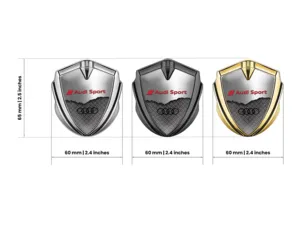 Audi Individuelle Metall Embleme Robustes Premium X